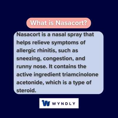 Side effect of nasacort deals