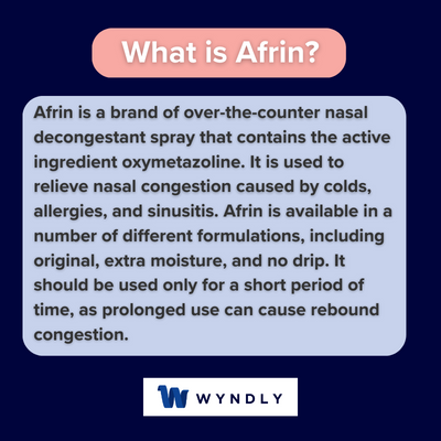 Afrin Definition What is Afrin 2024 Wyndly