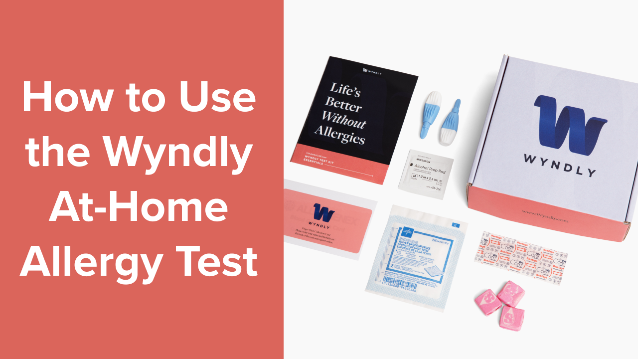 Load video: How to use the Wyndly allergy test