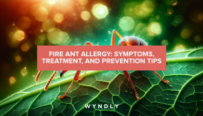 Fire Ant Allergy: Recognizing Symptoms and Treatment Options 2025 & Wyndly