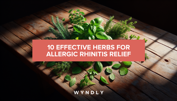 Supplements For Rhinitis 10 Herbal Remedies for Allergic Rhinitis & Wyndly