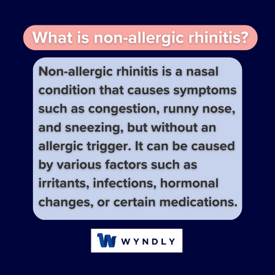 Define Rhinitis Non-Allergic Rhinitis Definition: What Is Non-Allergic Rhinitis? (2024 ...