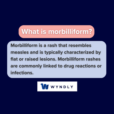 Morbiliform Rash Diffuse Morbilliform Definition: What Is Morbilliform? (2024) & Wyndly