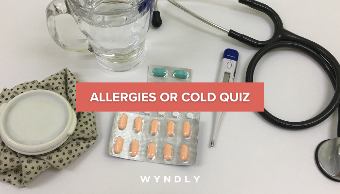 Do I Have Allergies Or A Cold Quiz