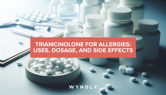 A beautiful, photorealistic photograph of white pharmaceutical pills and tablets arranged on a clean surface with soft natural lighting.